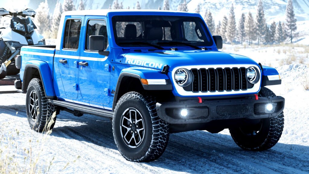 Photo jeep gladiator - Jeep Gladiator 2026 : l'édition Whitecap rétro bicolore dévoilée