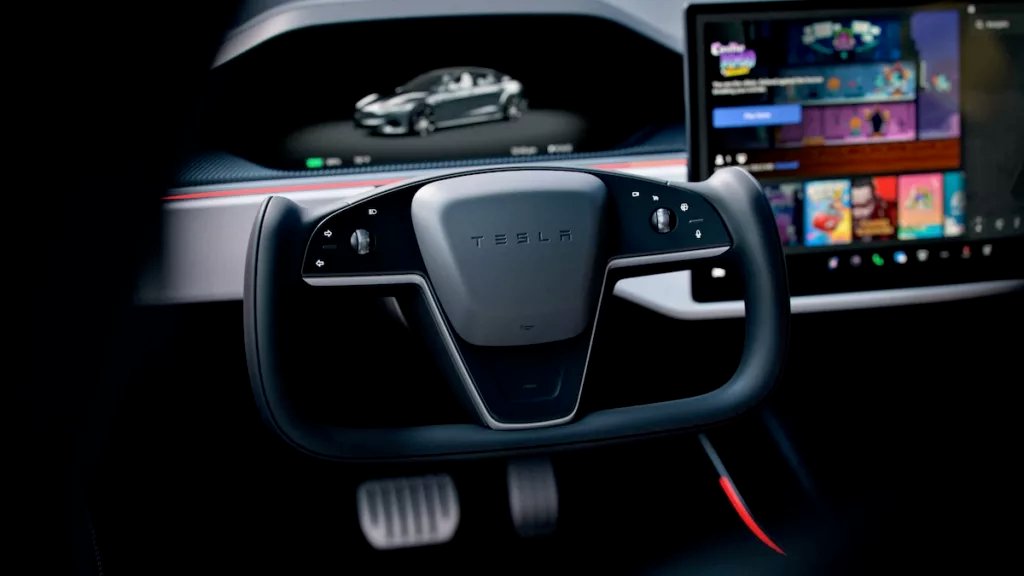 Photo tesla model s - Tesla Model S : la Chine interdit le volant yoke dès 2027