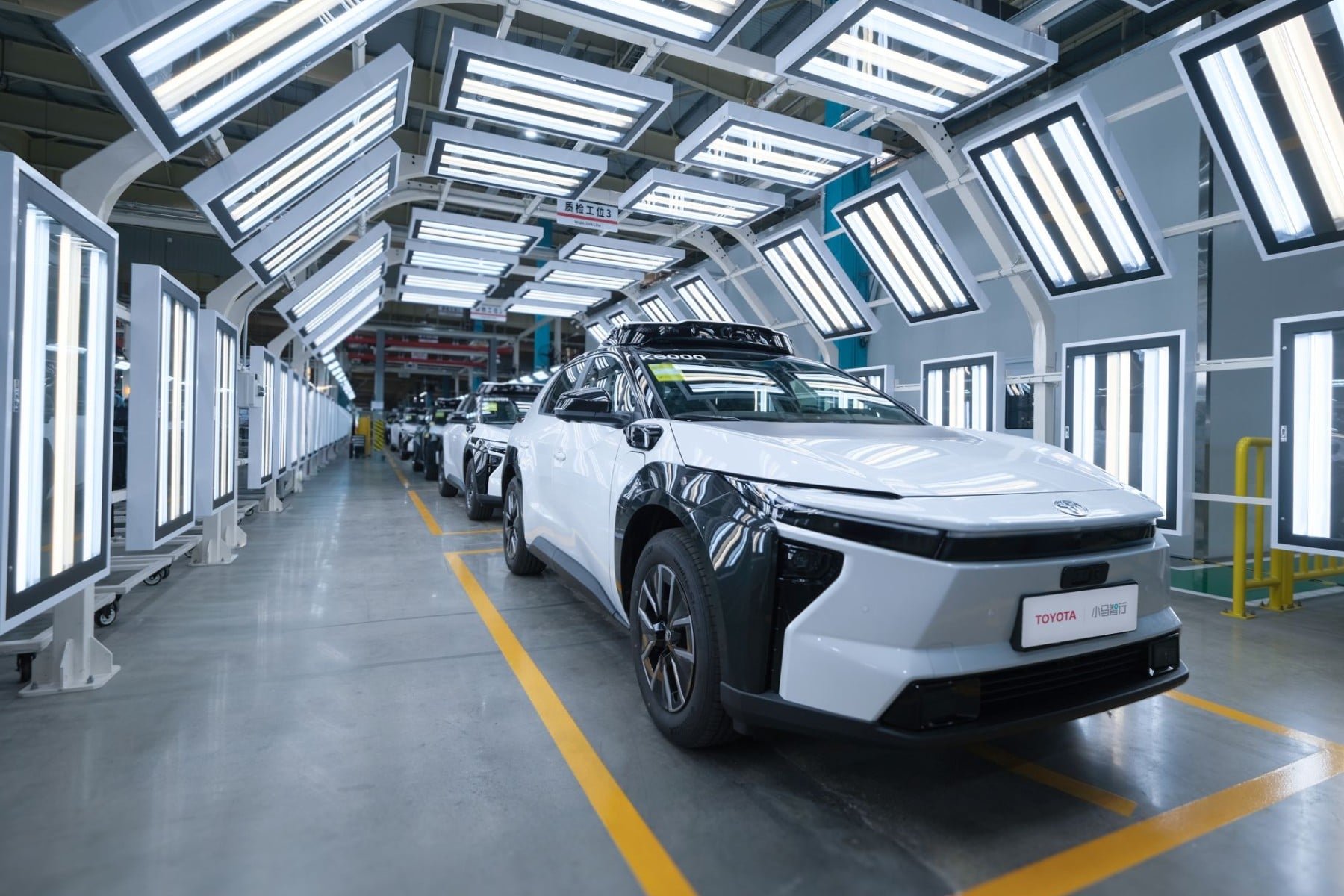 Photo toyota bz4x - Toyota et Pony.ai lancent la production du bZ4X Robotaxi