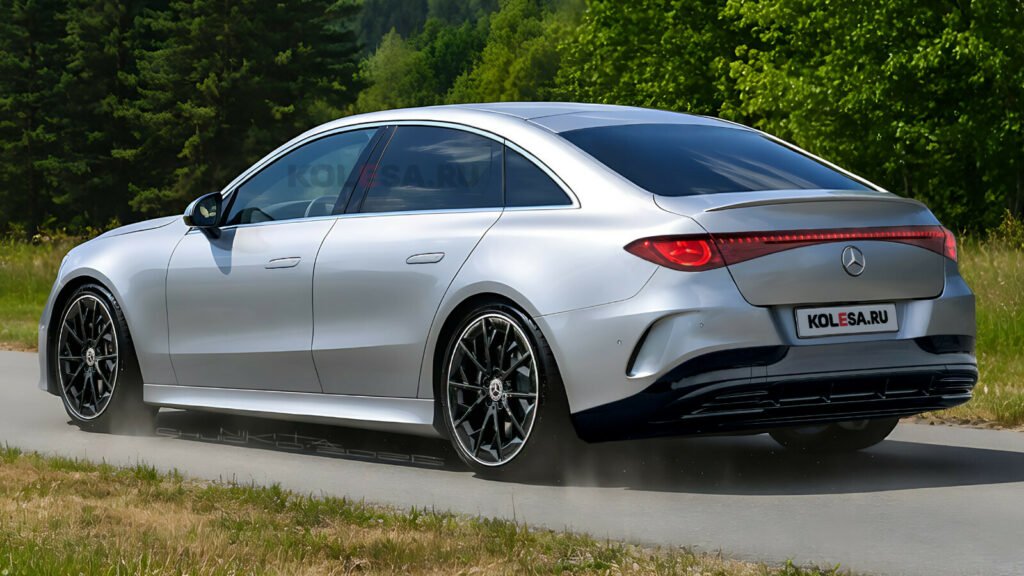 New Mercedes Electric Sedan Drops The EQS Bubble To Take On BMW’s i3