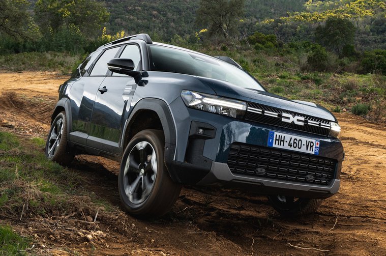 Dacia Bigster off roading