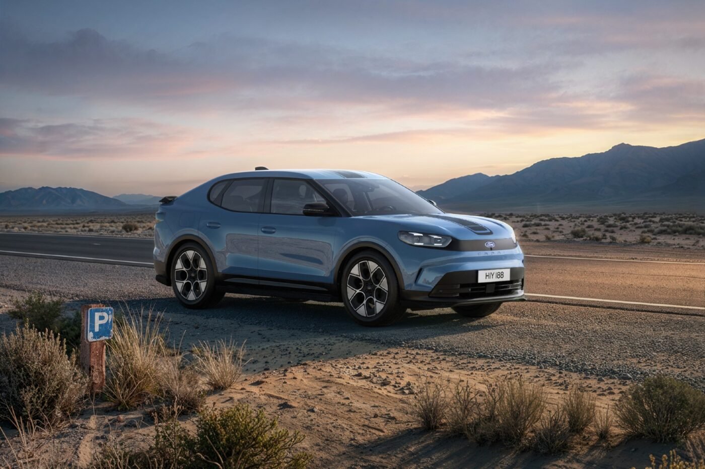 Photo ford capri - Ford Capri électrique : 464 km d'autonomie dès 42 400 €