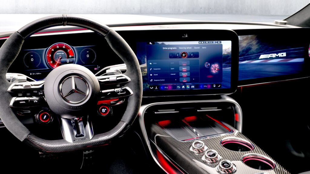 Drivers Want More Buttons, So Mercedes-AMG’s New Super Sedan Removes Most Of Them