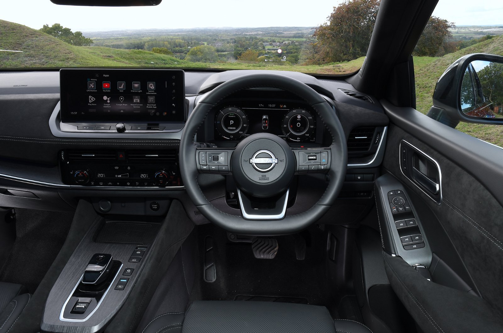 Nissan Qashqai dashboard