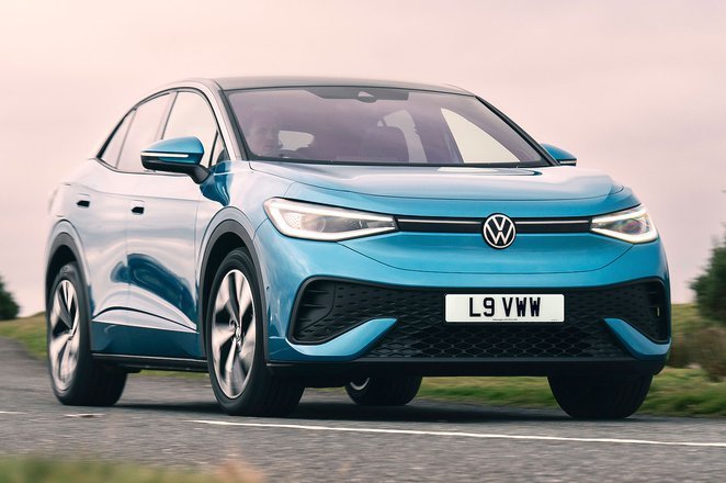 Volkswagen ID 5 front right driving