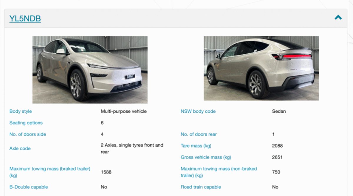 Photo principale de l'article : tesla model y - Tesla Model Y 2026 : version 7 places et Model Y L débarquent en Europe